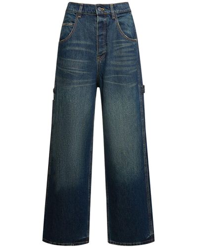 Marc Jacobs Oversized Wide-leg Jeans - Blue