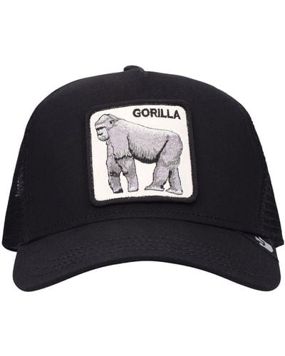 Goorin Bros The Gorilla Trucker Hat W/Patch - Black