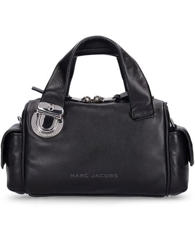 Marc Jacobs Borsa mini satchel in pelle - Nero