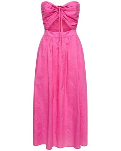 Marysia Swim Limone Halter Neck Maxi Dress - Pink