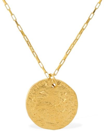 Alighieri Medium Leone Long Necklace - Metallic
