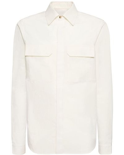 Rick Owens Camicia workwear - Bianco