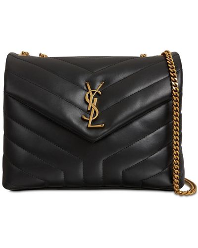 Saint Laurent - Authenticated Loulou Handbag - Leather Beige Plain for Women, Very Good Condition