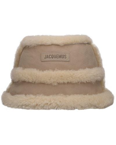 Jacquemus Le Bob Doux Bucket Hat - Natural
