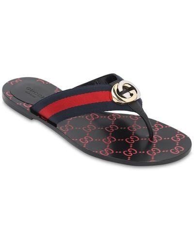 Gucci Flip Flops Kika - Blue