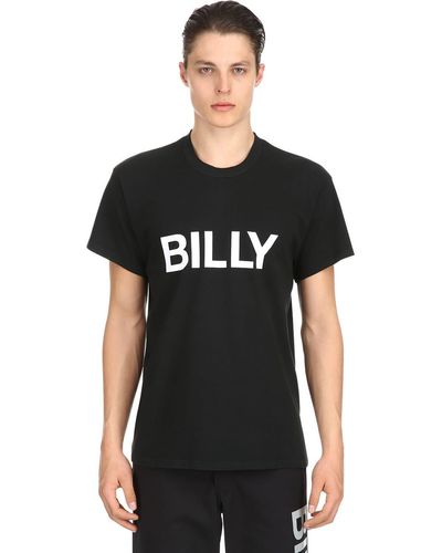 Billy T-shirt In Jersey Di Cotone - Nero