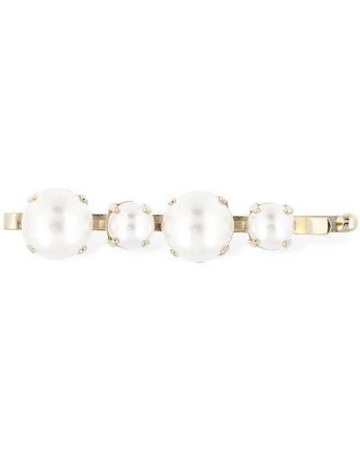 Rosantica Fermacapelli perla con perle d'imitazione - Bianco