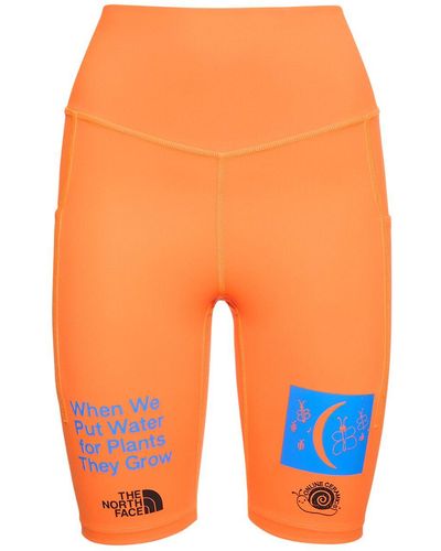 The North Face Online Ceramics 9" Bike Shorts - Orange