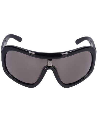 Moncler Franconia Shield Sunglasses - Grey
