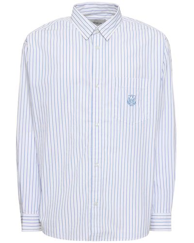 Carhartt Linus Long Sleeve Shirt - Blue