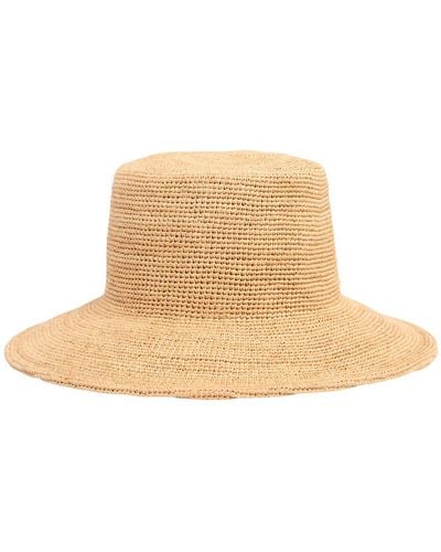 Lack of Color The Inca Wide Bucket Hat - Natural