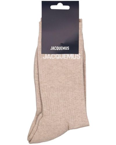 Jacquemus Calcetines les chaussettes de algodón - Multicolor
