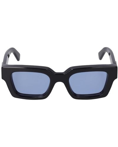 Off-White c/o Virgil Abloh Virgil acetate sunglasses - Blu