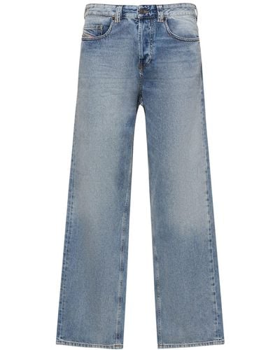 DIESEL Jeans Aus Baumwolldenim "d-macro" - Blau