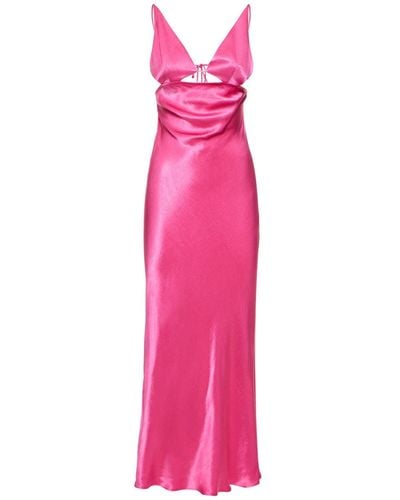 Bec & Bridge Indi Viscose Maxi Dress - Pink