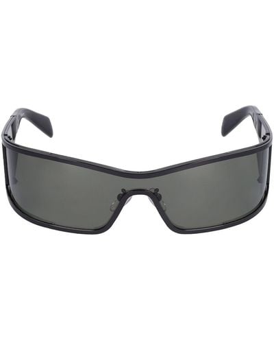 Blumarine Slim Mask Acetate Sunglasses - Grey