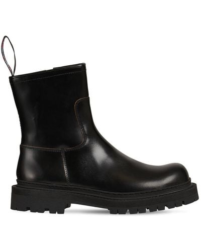 Camper Eki Leather High Boots - Black
