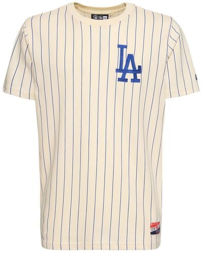 KTZ T-shirt "los Angeles Dodgers" - Natur