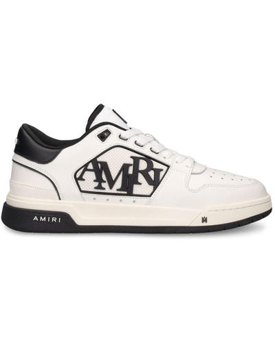 Amiri Classic Leather Low Top Sneakers - White