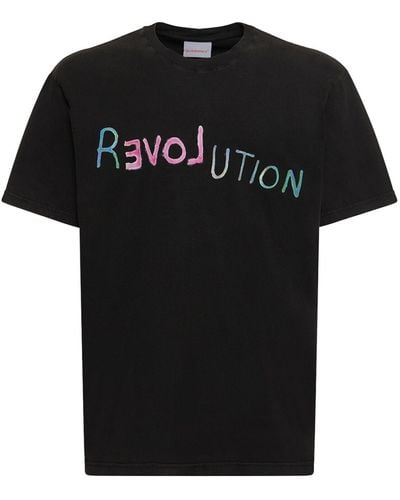 Bluemarble Revolution Tシャツ - ブラック