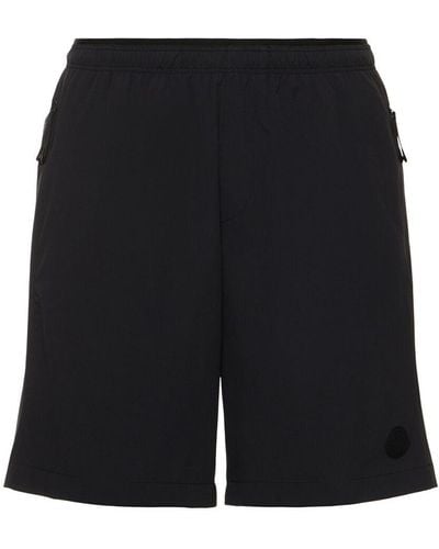 Moncler Ripstop Nylon Shorts - Black