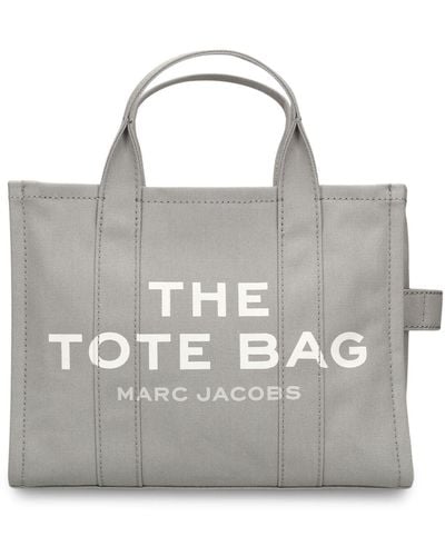 Marc Jacobs The Medium Tote Cotton Bag - Grey