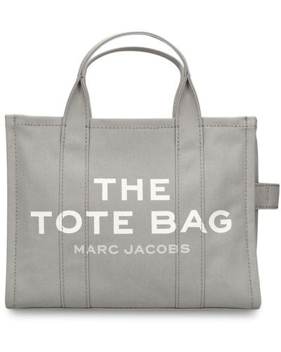 Marc Jacobs The Medium Tote Cotton Bag - Gray