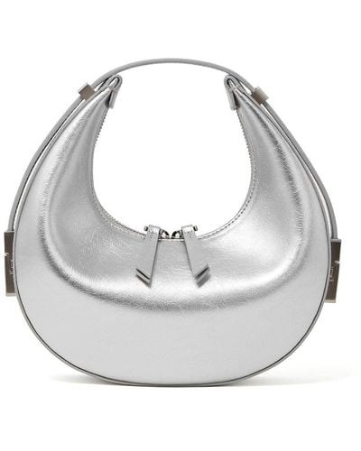 OSOI Mini Toni Leather Top Handle Bag - Metallic
