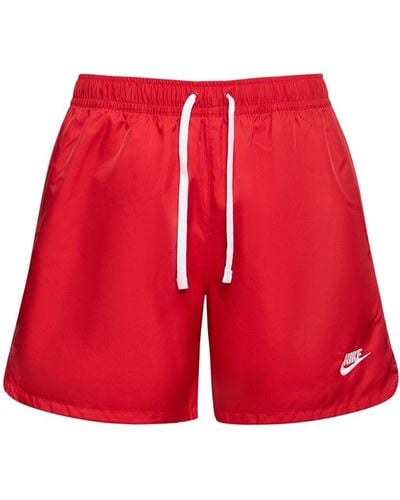 Nike Short tissé - Rouge