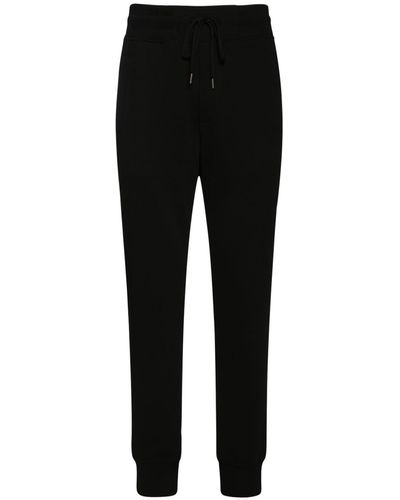 Versace Jeans Couture コットンスウェットパンツ - ブラック