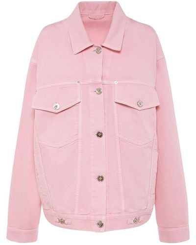 Versace Veste en denim - Rose