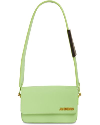 Jacquemus Le Carinu Leather Shoulder Bag - Green