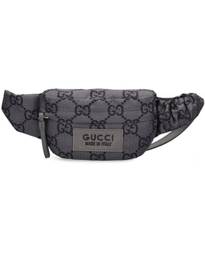 Gucci gg Ripstop Nylon Belt Bag - Gray
