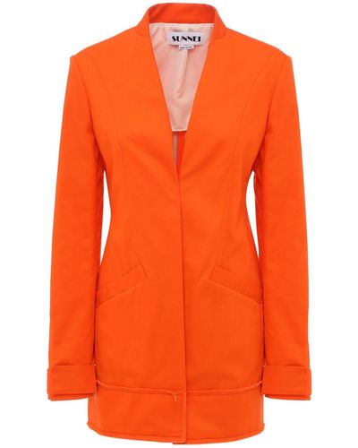 Sunnei Blazer Workwear - Naranja