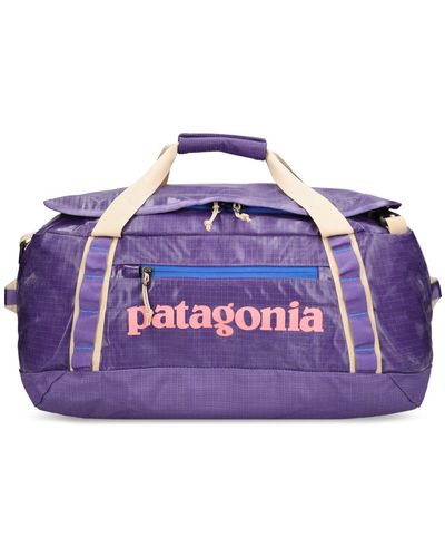 Patagonia 40l Black Hole Nylon Duffle Bag - Purple