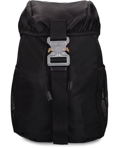 1017 ALYX 9SM Nylon Backpack W/Buckle - Black