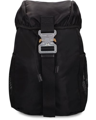 1017 ALYX 9SM Rucksack Aus Nylon Mit Schnalle - Schwarz