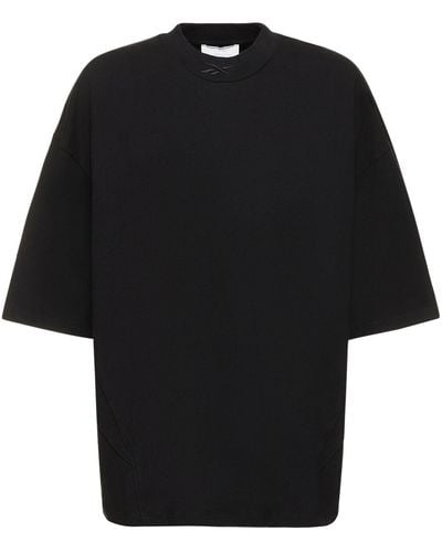 Reebok Unisex Tシャツ - ブラック