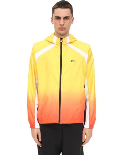 Nike M Nrg Tn Track Jkt Hd Nylon Jacket - Yellow