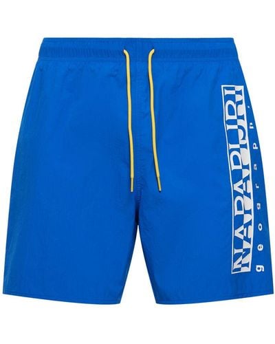 Napapijri V-box 1 Tech Swim Shorts - Blue