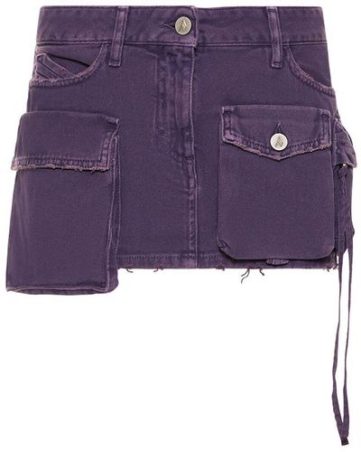 The Attico Denim Mini Skirts for Women - Up to 85% off | Lyst