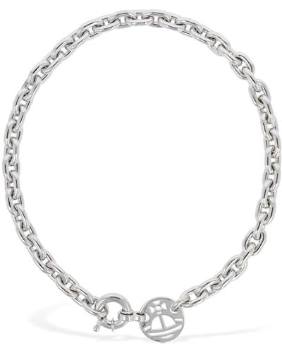 Vivienne Westwood Duncan Collar Necklace - White