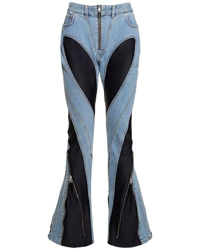 Mugler Skinny jeans - Azul