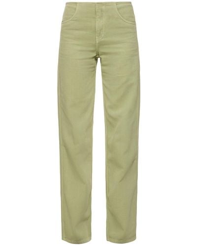 Christopher Esber Deconstructed Denim Jeans - Green