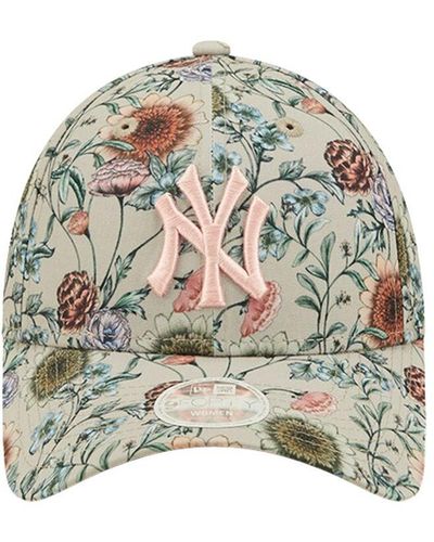 KTZ 9forty Ny Yankees Floral Cap - Metallic
