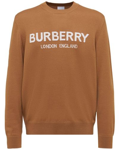 Burberry ウールセーター - ブラウン