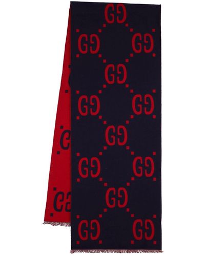 Gucci gg Jaquard Scarf - Multicolor