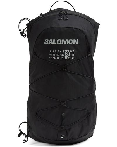 MM6 by Maison Martin Margiela Mm6 X Salomon Xt 15 Nylon Backpack - Black