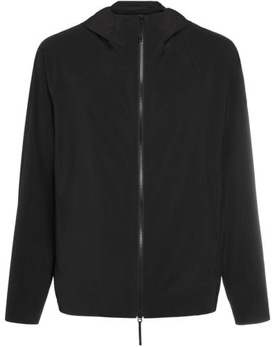 Moncler Kurz nylon windbreaker jacket - Negro