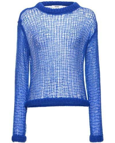 Interior Suéter de algodón - Azul